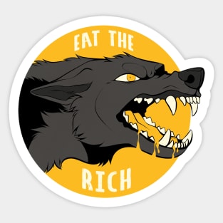 EAT THE RICH Sticker